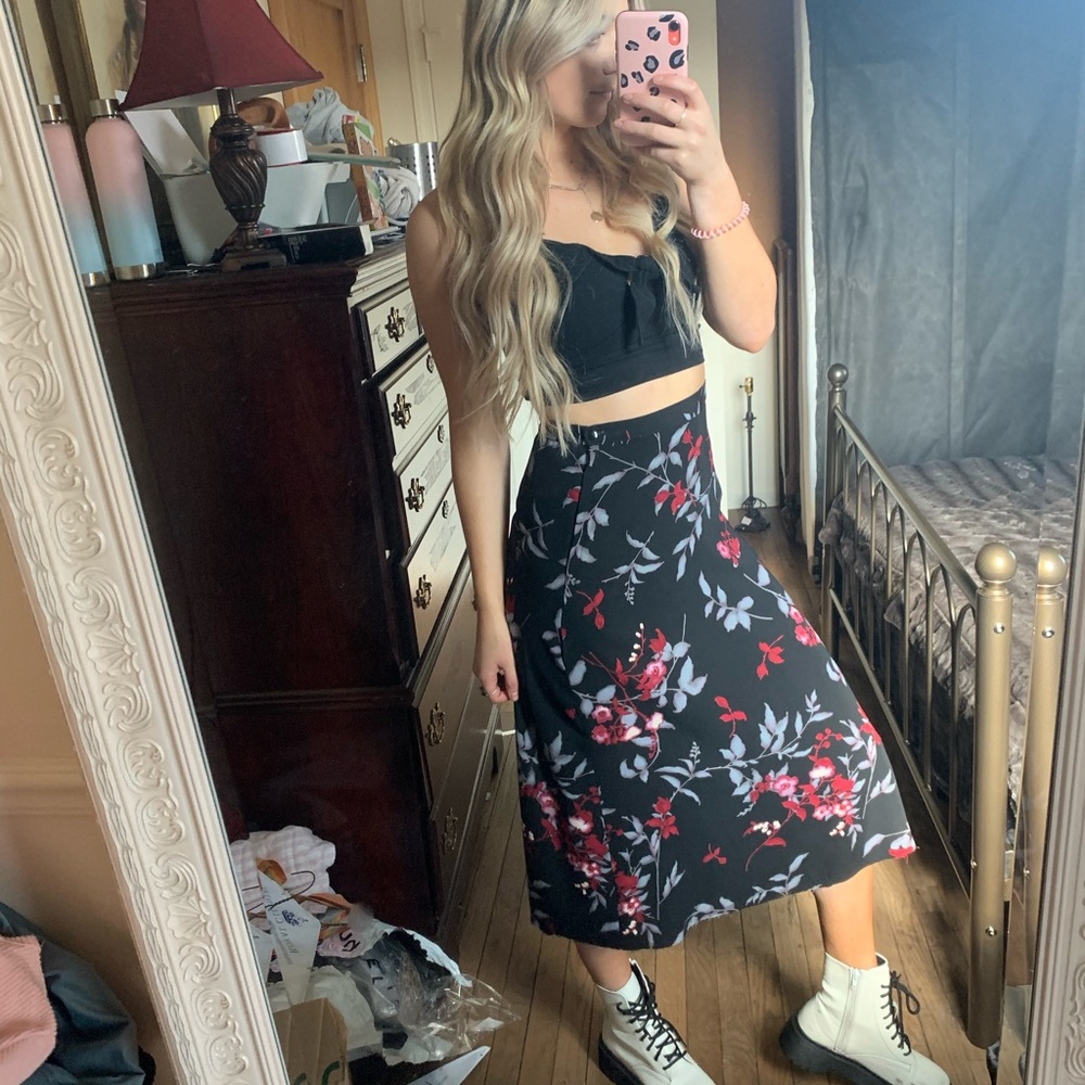 ANNE MIDI SKIRT - Picture 2 of 8